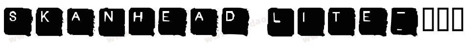 SkanHead Lite字体转换